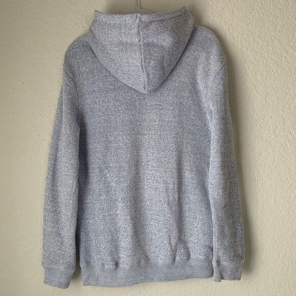Super Massive Men’s Blue Super Soft Sweater Kangaroo Pockets Size L - Picture 2 of 7